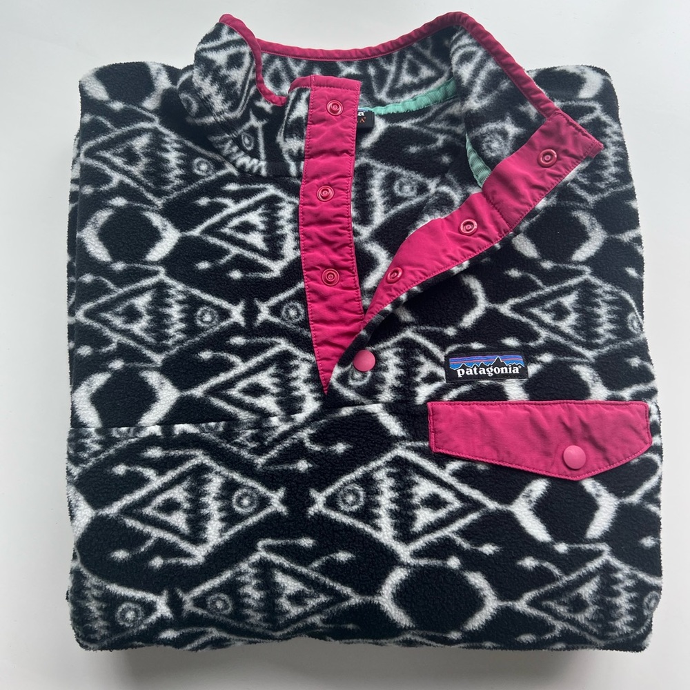 Patagonia Synchilla Snap Fleece Pullover Womens XL
